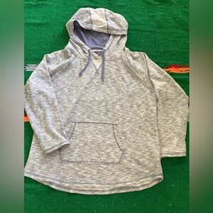 Calvin Klein Women's Lounge Hoodie Sweatshirt Loose Fit Purple Size XXL